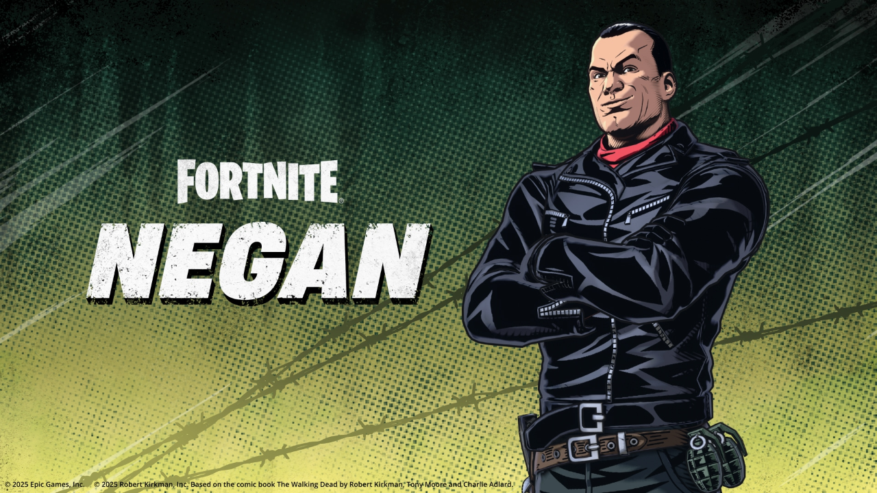 Fortnite x The Walking Dead: новый наряд Нигана уже доступен