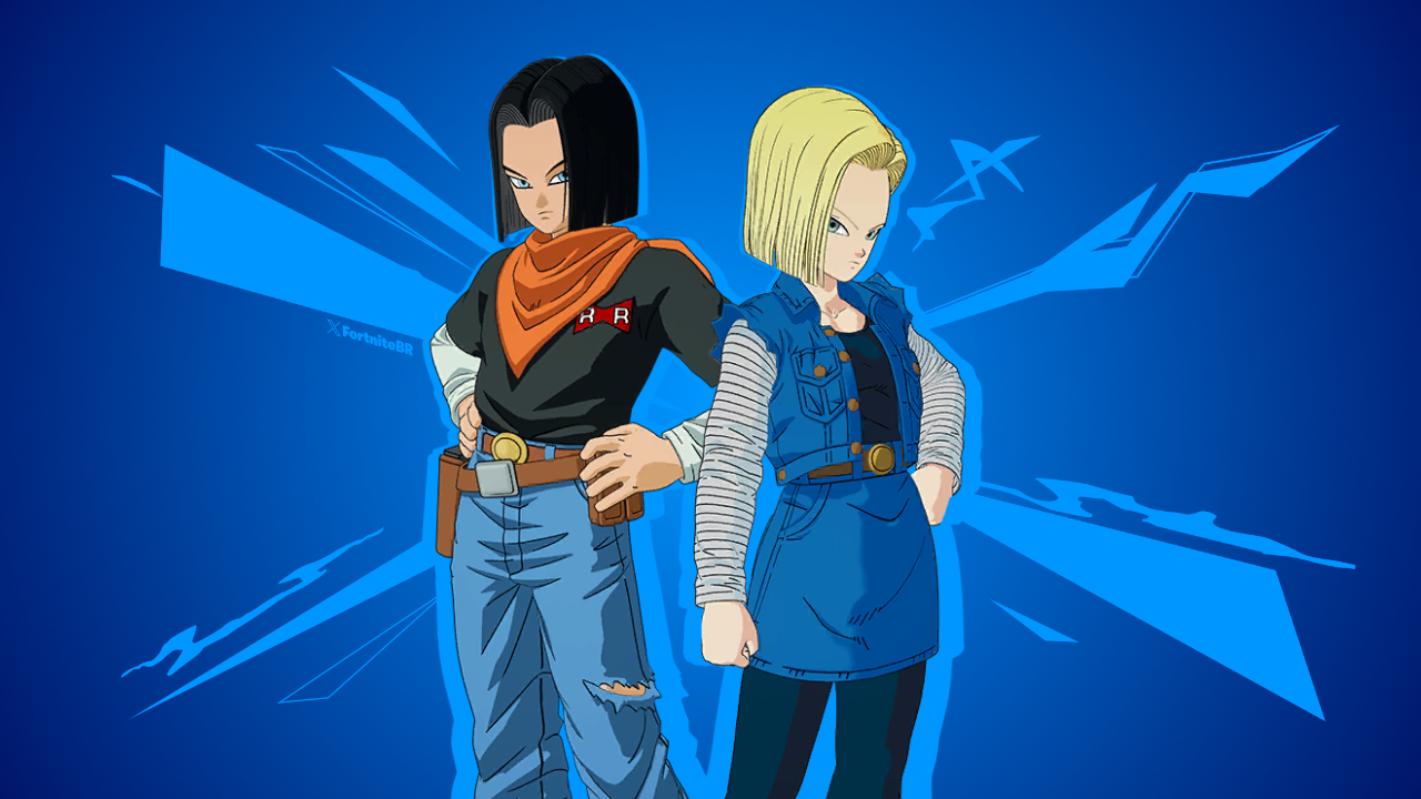 Изображение для Утечка Fortnite x Dragon Ball: Android 17 и 18 Bundle
