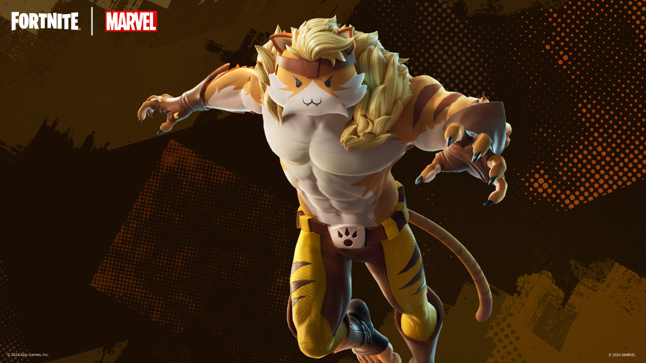 Изображение для Fortnite x Marvel: новый наряд Meowtooth уже доступен