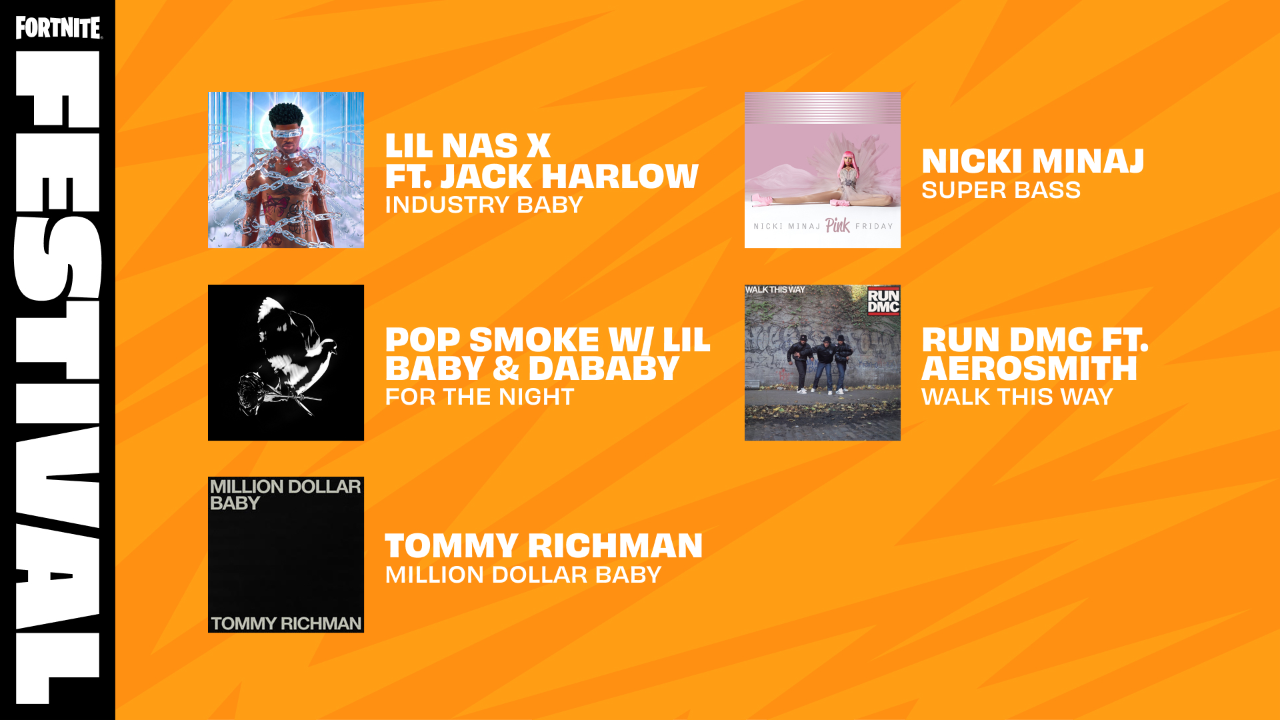 Изображение для Фестиваль Fortnite: анонсированы треки Lil Nas X, Nicki Minaj Jam