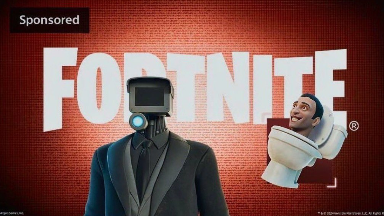 Изображение для Туалет Skibidi x Fortnite утечка