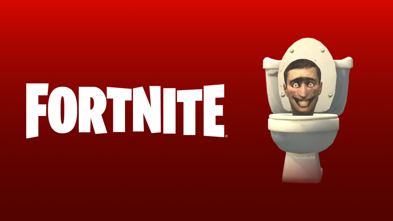 Изображение для Скибидский туалет в Fortnite