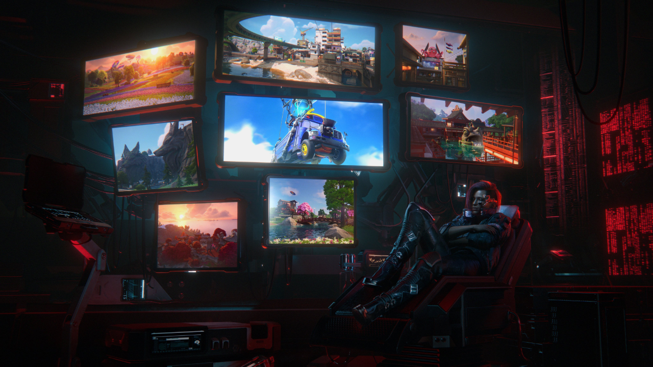 Изображение для Cyberpunk 2077 выйдет в Fortnite